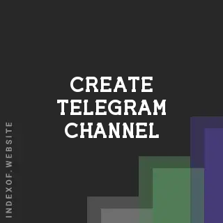 Create Telegram Channel